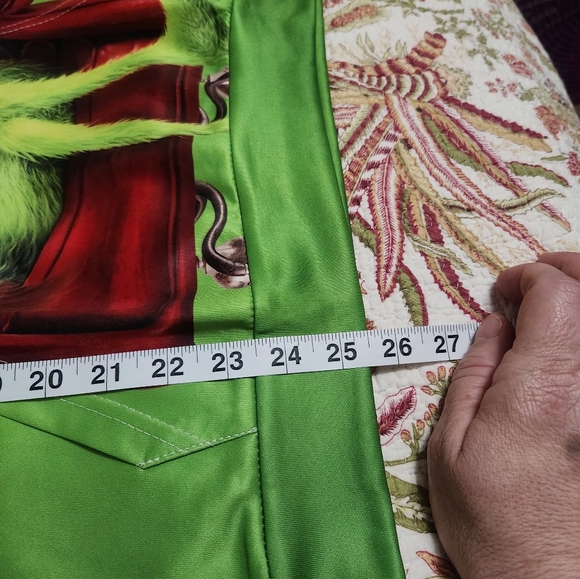 Grinch Lime Green Kids Pullover Hoodie - Picture 4 of 12